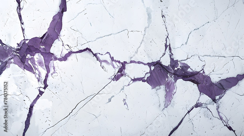 Purple marble pattern, white and violet abstract texture background
