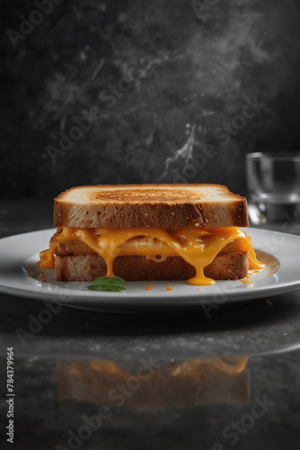 Cheesy Basil Tomato Melt: The Ultimate Grilled Cheese photo