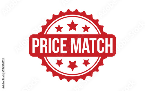 Price Match rubber grunge stamp seal vector