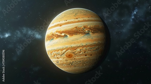 Stunning photo of Jupiter in the open space
