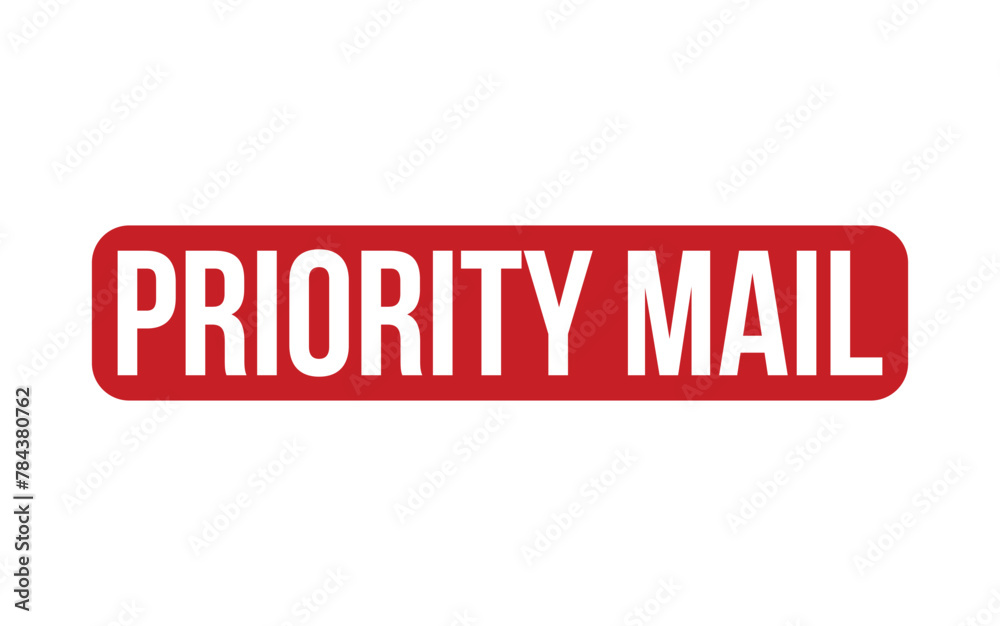 Priority Mail Rubber Stamp Seal Vector Priority Mail Rubber Stamp Seal Vector
