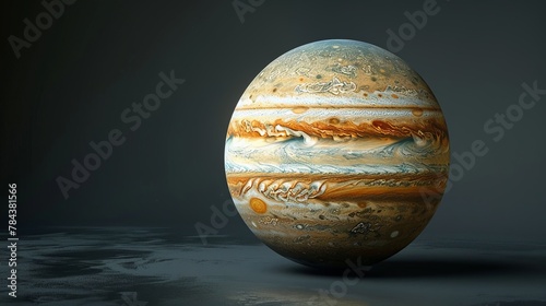 Stunning photo of Jupiter in the open space