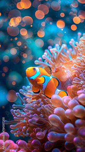 Coral Reefs, Clownfish, Tropical paradise © Jammy