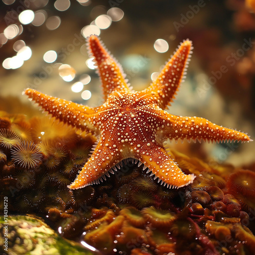 Obraz na płótnie starfish,Asteroidea w salonie