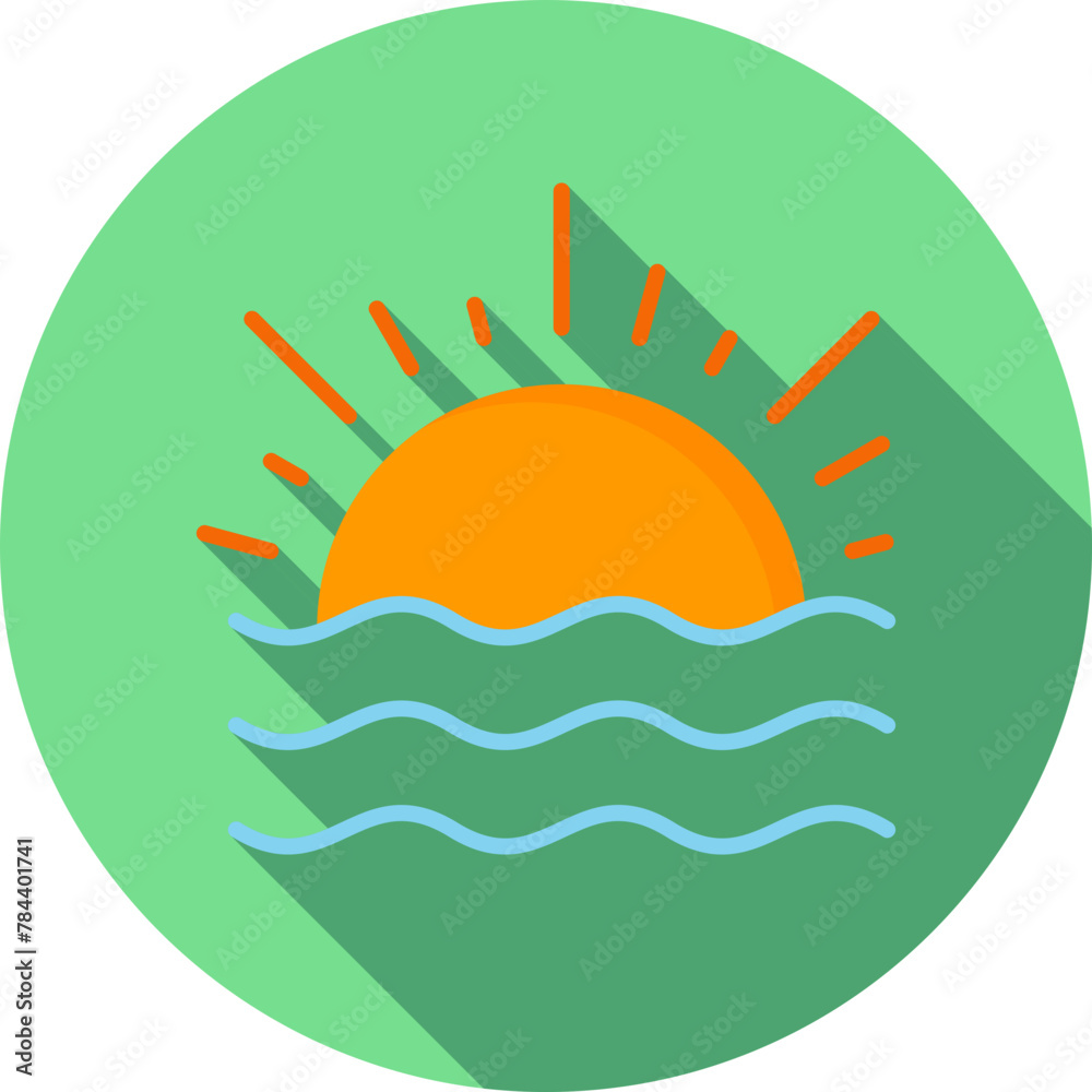 Sunset Icon Sunset Icon
