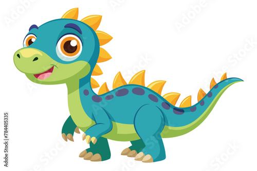 cute-cartoon-character--xianshanosaurus .eps