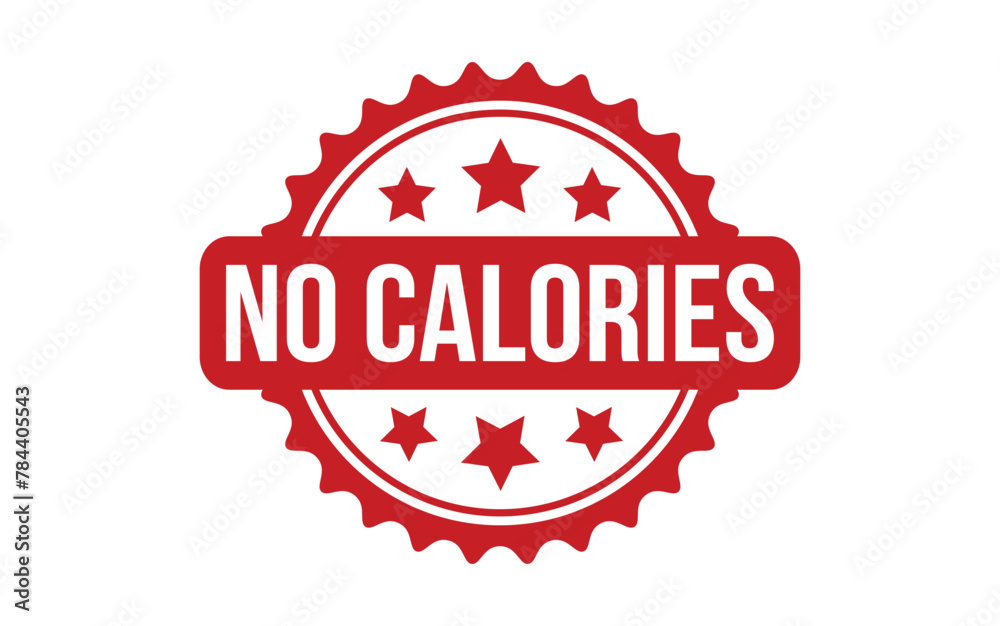 No Calories rubber grunge stamp seal vector No Calories rubber grunge stamp seal vector