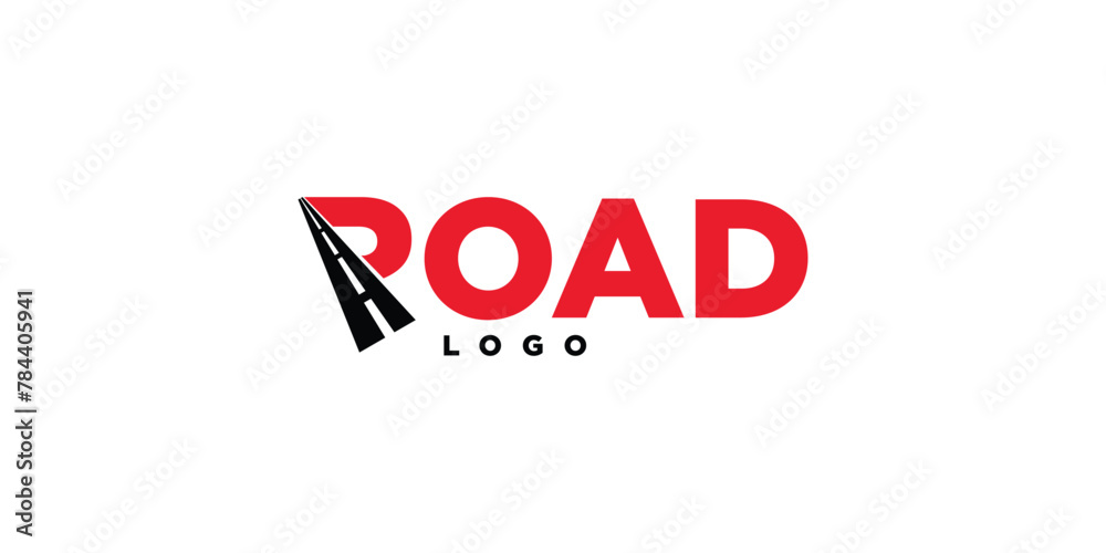 Road logo, street logo design, logo template Road logo, street logo design, logo template