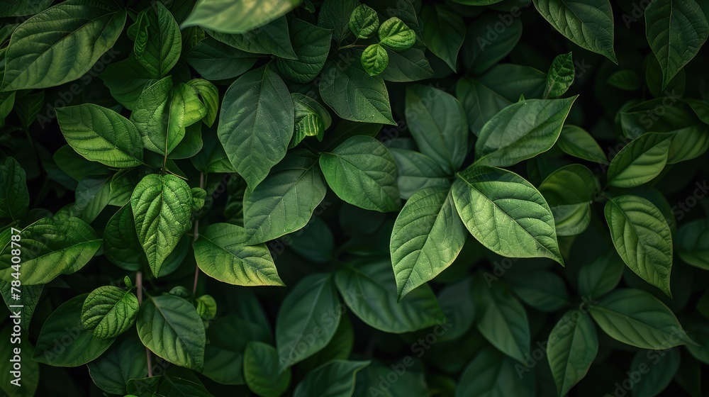 Green leaves background for environment design Green leaves background for environment design