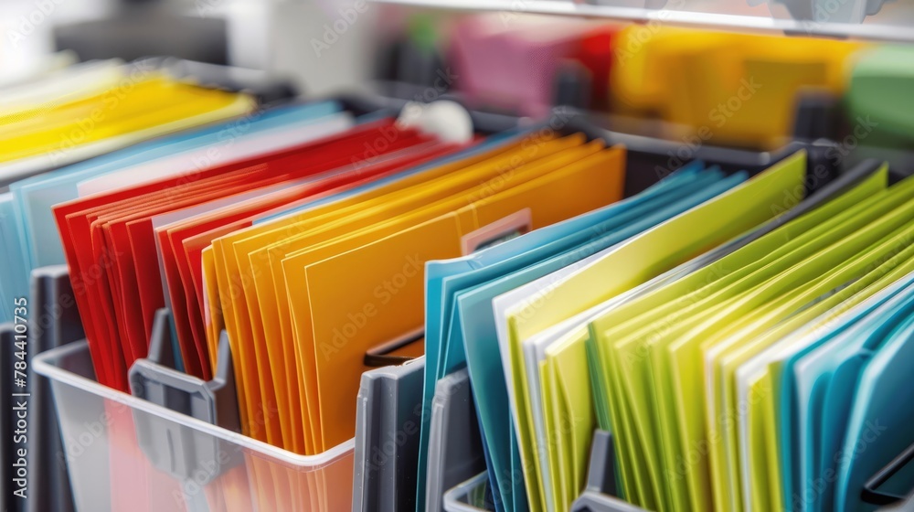 Obraz premium Removable Indicator Tabs for Flexible Use