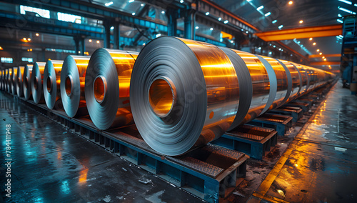 Steel Rolls in Industrial Production, Highlighting Strength & Innovation
