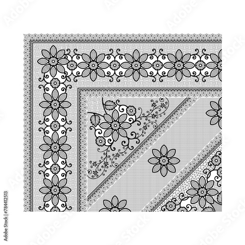 bedsheet design digital art use hand work and digital printing