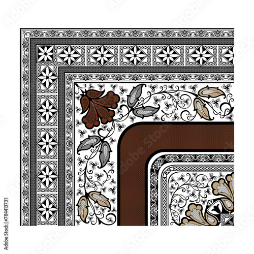 bedsheet design digital art use hand work and digital printing