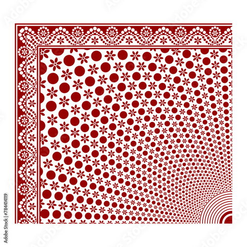 bedsheet design digital art use hand work and digital printing