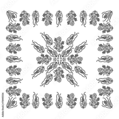 bedsheet design digital art use hand work and digital printing