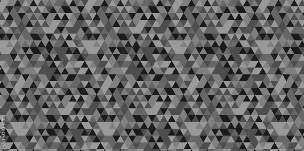 Modern abstract geometric polygon background. Abstract polygon triangle background vector illustration. Gray and black Polygon Mosaic Background. Modern abstract geometric polygon background. Abstract polygon triangle background vector illustration. Gray and black Polygon Mosaic Background.