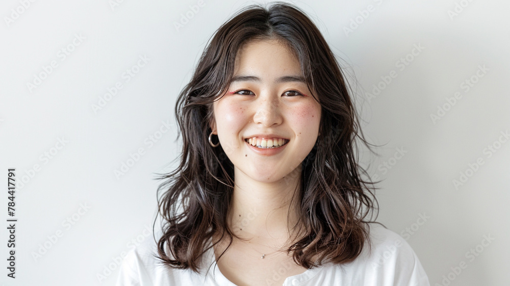 若い日本人の女性ポートレイト [Generative AI]　
