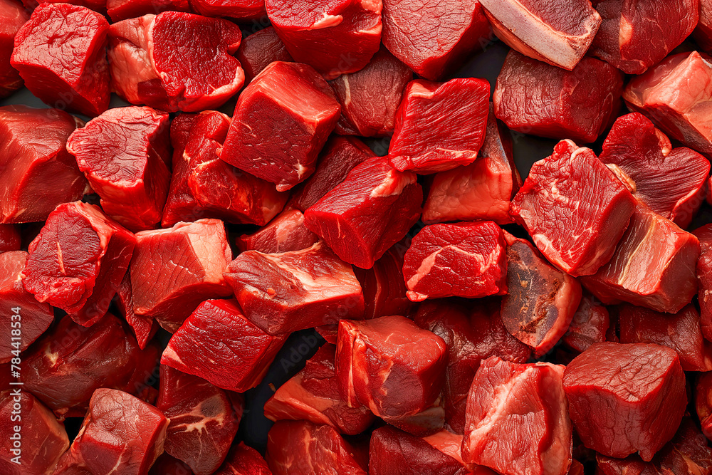 raw meat texture, close up, cutted beef goulash, pork, lamb, slices, cooking or recipe wallpaper raw meat texture, close up, cutted beef goulash, pork, lamb, slices, cooking or recipe wallpaper