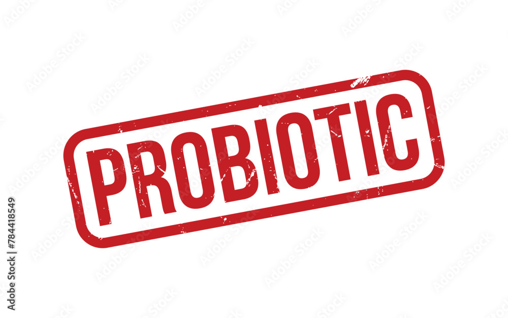 Probiotic Stamp. Probiotic Rubber grunge Stamp Seal Probiotic Stamp. Probiotic Rubber grunge Stamp Seal