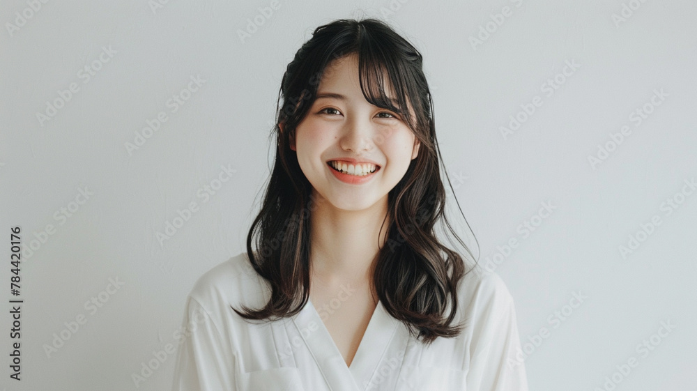 若い日本人の女性ポートレイト [Generative AI]　