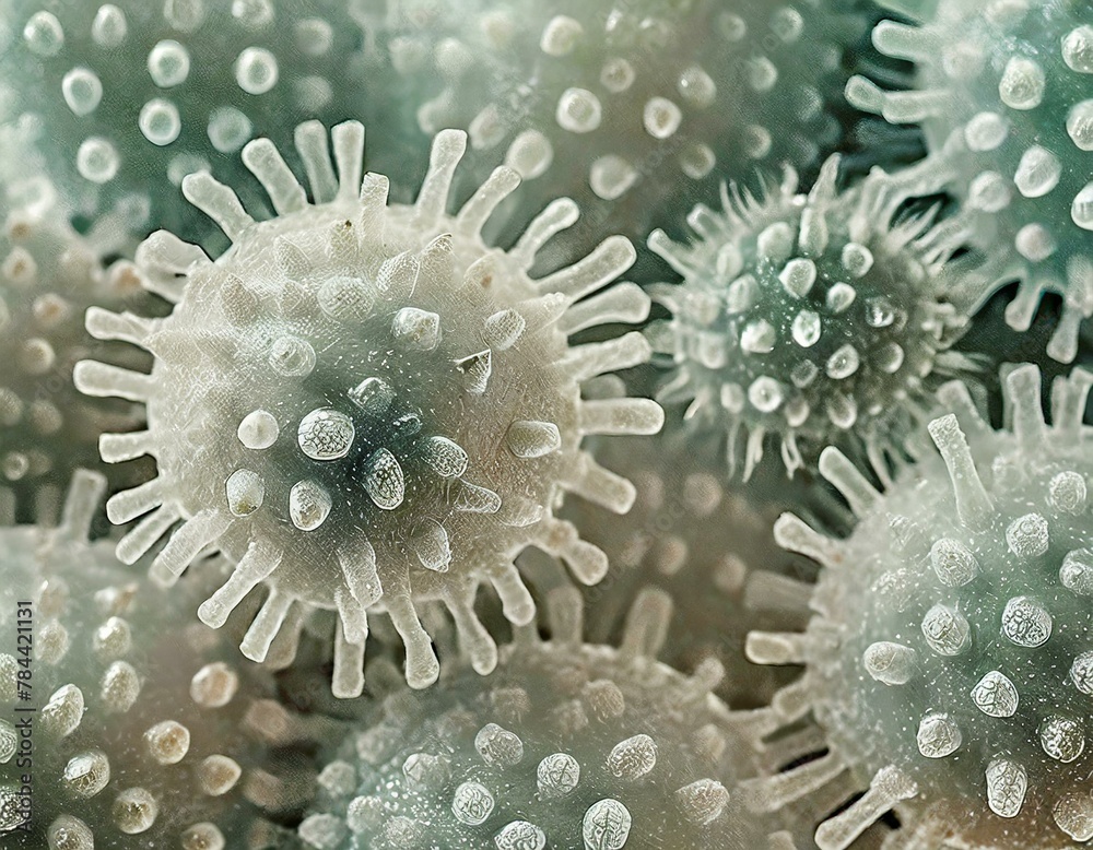 3d rendered illustration of a virus