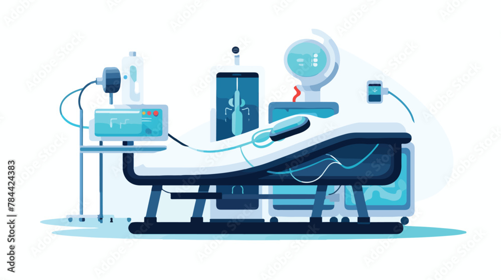 Healthcare icon image 2d flat cartoon vactor illustration