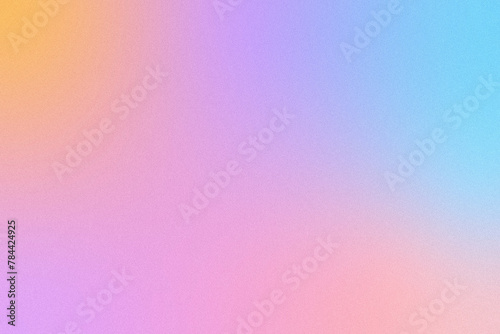 aura grainy gradient background, abstract colorful modern wallpaper, vibrant rainbow backdrop with grain texture  © Yana