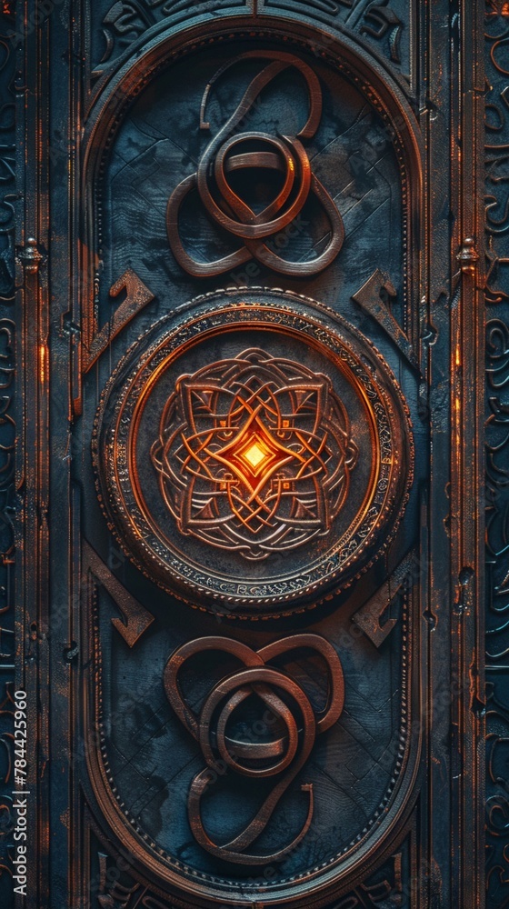 Produce a captivating close-up shot of an intricate symbol or insignia in a pivotal movie moment, Produce a captivating close-up shot of an intricate symbol or insignia in a pivotal movie moment,