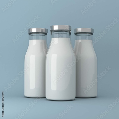 Milk Bottle Mock Up