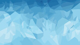Light BLUE vector polygonal background. A sample wi