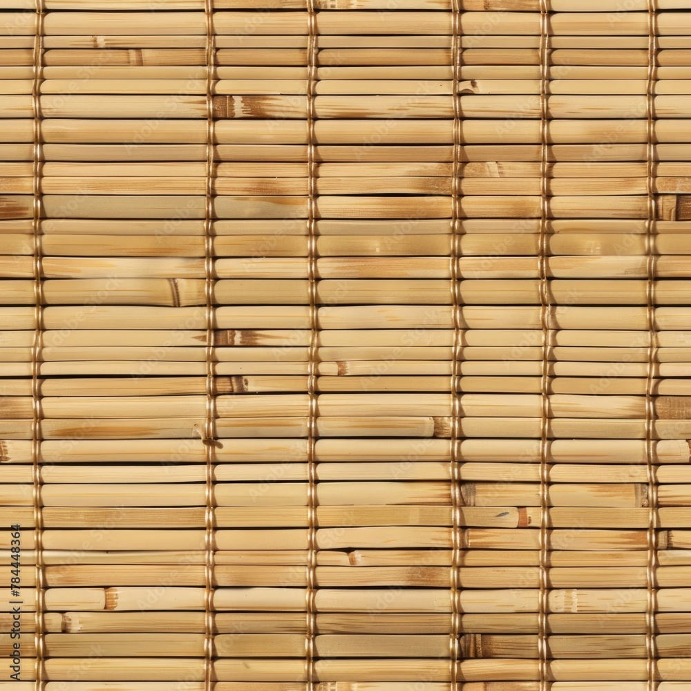 Detailed view of a bamboo wall, suitable for backgrounds Detailed view of a bamboo wall, suitable for backgrounds