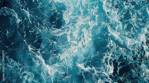 Detailed view of water waves, suitable for nature themes
