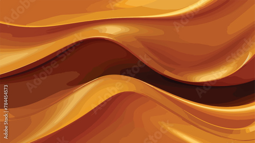 Metallic abstract wavy liquid background layout des