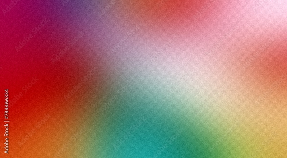 Fototapeta premium Red orange green black blue , template empty space , rough grainy noise grungy texture color gradient rough abstract background shine bright light and glow
