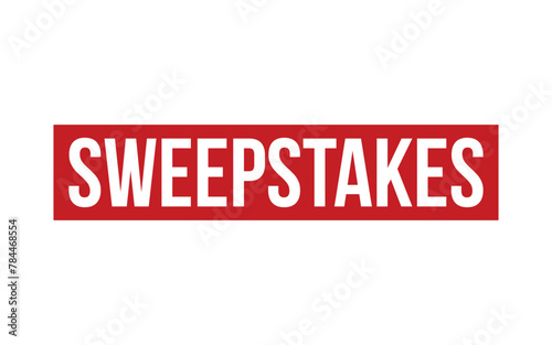 Sweepstakes Stamp. Sweepstakes Rubber grunge Stamp Seal