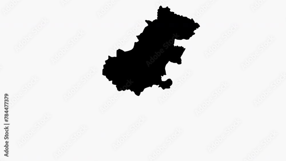Animated video of the map of Satu Mare in Romania Animated video of the map of Satu Mare in Romania