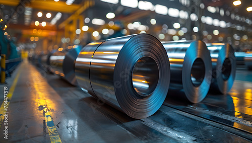 Steel Rolls in Industrial Production, Highlighting Strength & Innovation