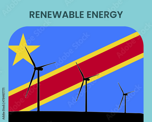 Congo Democratic Republic renewable energy, environmental and ecological energy idea