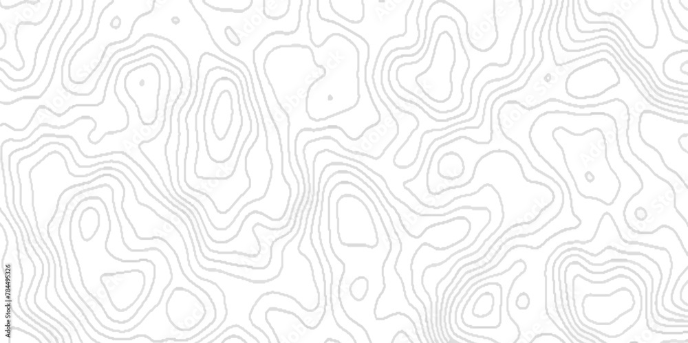 topographic contours map background with geometric lines, Geographic mountain contours vector abstract background, Blank Detailed Topographic Contour Map.