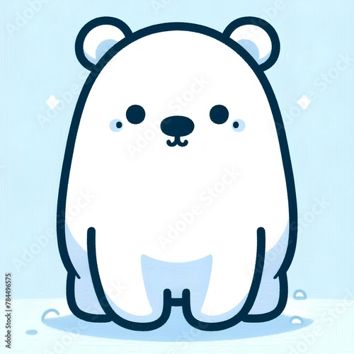 bear, cartoon ice bear, cartoon animal photo