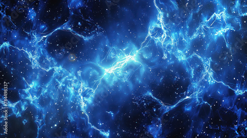 Flash of energy in deep space © Kondor83