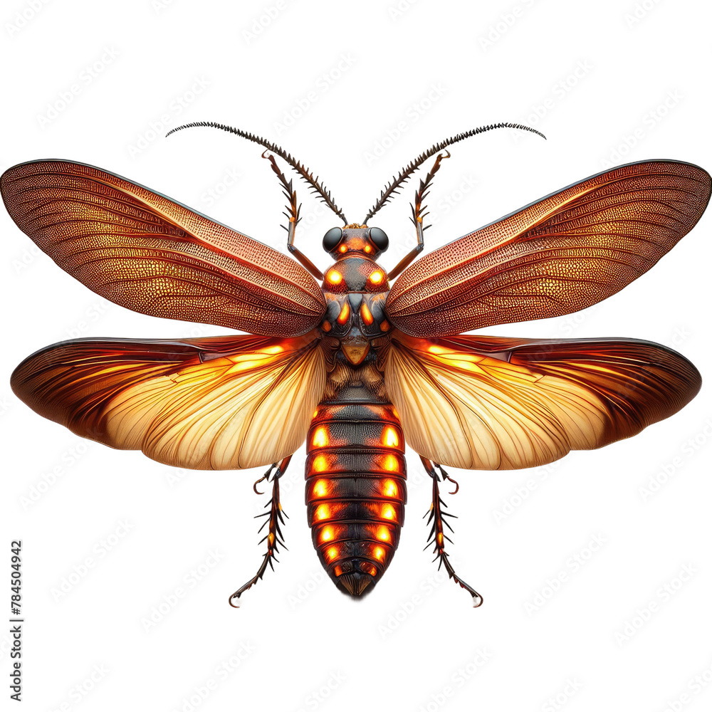 Obraz premium Isolated Insect on a Clear PNG Canvas, Generative AI