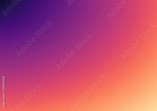 Background gradient of abstract dark blue orange yellow