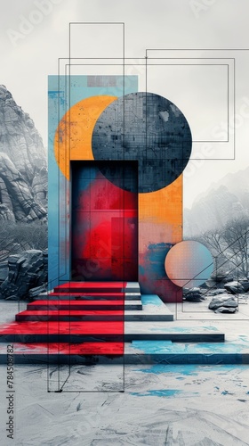 The Enigmatic Abode With the Crimson Portal