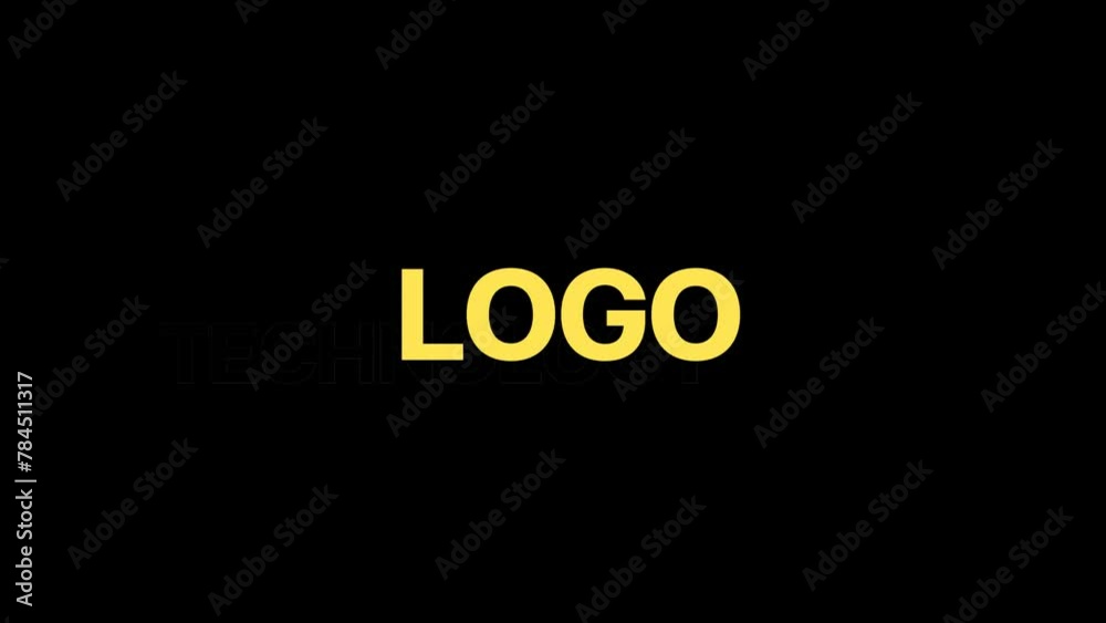 text animation transaparent background