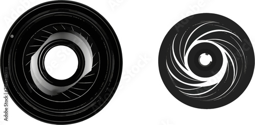 Camera lens diaphragm