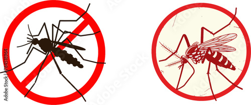 Anti mosquito sign