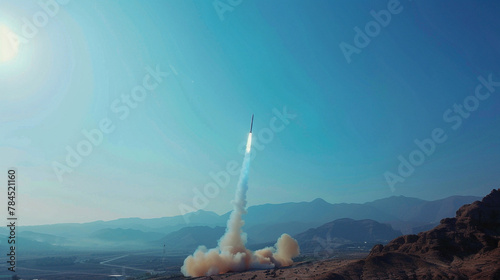 Military Rocket Ascension photo