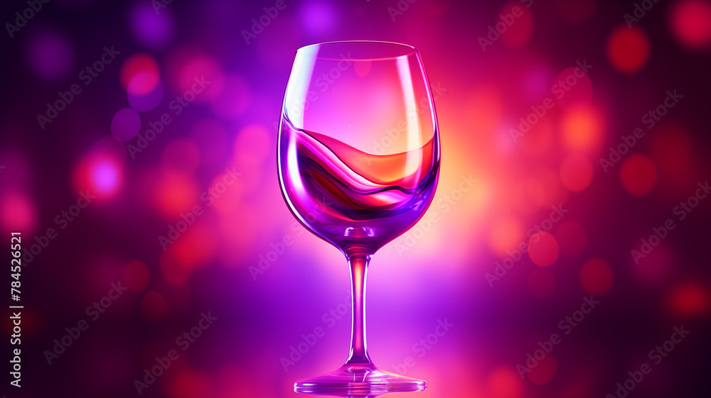 A beautiful crystal red wine glass 3D scene material
A beautiful crystal red wine glass 3D scene material