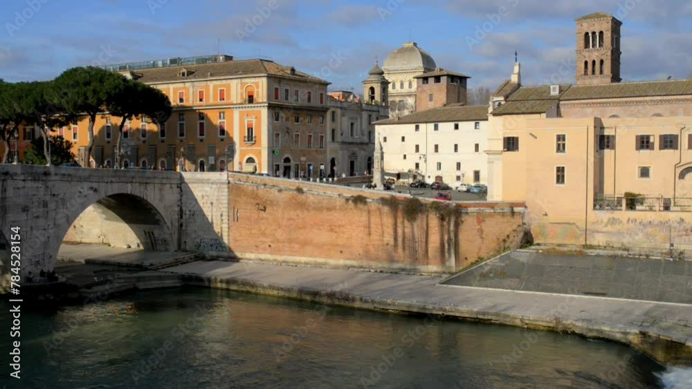Basilica of St. Bartholomew in Rome, Italy Basilica of St. Bartholomew in Rome, Italy